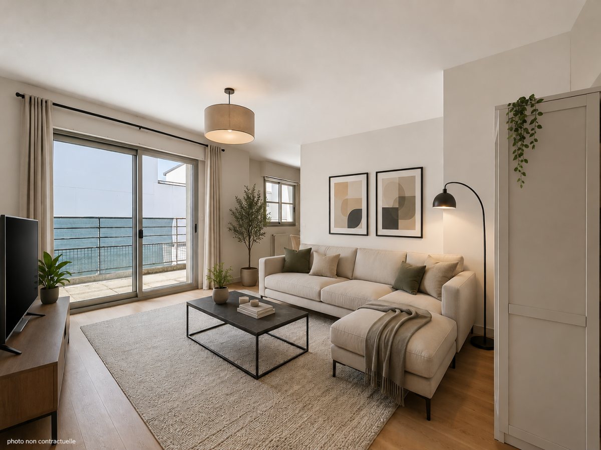 BREST HYPER CENTRE : Joli appartement T2 avec ascenseur et balcon